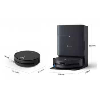 Ecovacs Deebot X9 Pro Omni musta