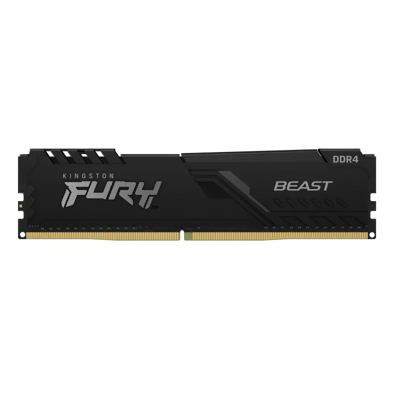 Kingston Technology FURY Beast 32GB 3200MT/s DDR4 CL16 DIMM (2 kpl:n sarja) musta