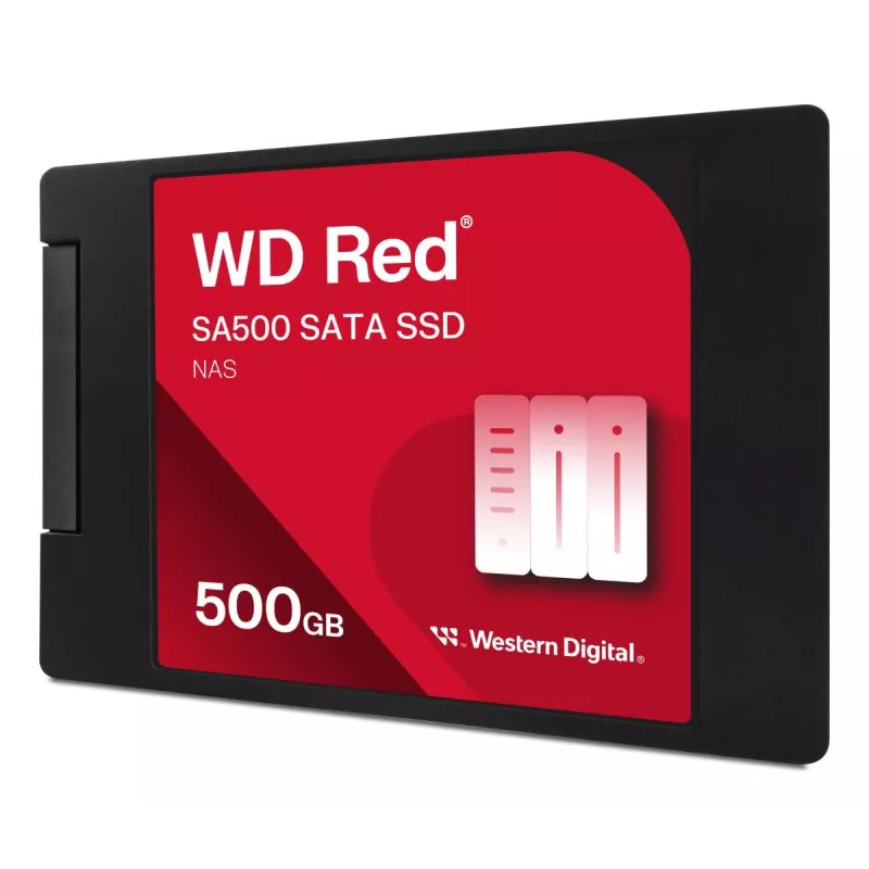 WESTERN DIGITAL SSD - WD Red SA500 - 500 GB - SATA 6 Gbit/s - 2,5