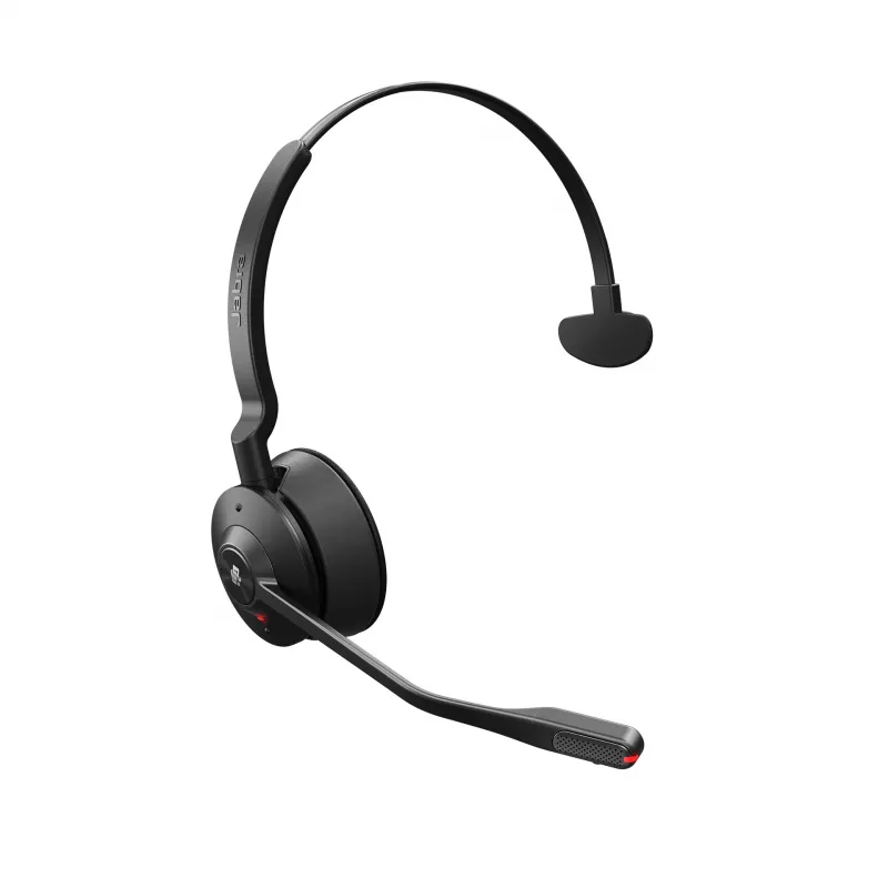 Jabra Engage 55 - USB-A MS Mono, EMEA/APAC, langaton, toimisto/callcenter, 57 g, headset, musta, titaani