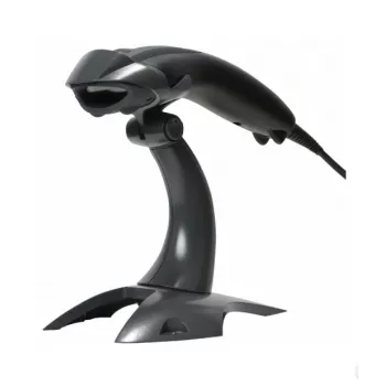 HONEYWELL viivakoodilukija Voyager 1200g USB -sarja - sisältää mustan lukijan 1200g & jäykän esittelytelineen & spiraali-USB Type-A -kaapelin 3 m