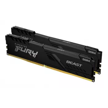 Kingston Technology FURY Beast 32GB 3600MT/s DDR4 CL18 DIMM (2 kpl:n pakkaus) musta