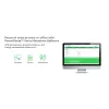 APC Back-UPS, 500VA/300W, Tower, 230V, 4x IEC C13 pistorasiaa, vaihdettava akku
