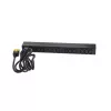 APC AP9565 Basic räkki-PDU-virranjakelulaite, 1U, yksivaiheinen, 16 A, 208/230 V, 3680 W, 12 C13-lähtöä, C20-tulo, 2,5 m johto, musta