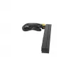 APC AP9565 Basic räkki-PDU-virranjakelulaite, 1U, yksivaiheinen, 16 A, 208/230 V, 3680 W, 12 C13-lähtöä, C20-tulo, 2,5 m johto, musta