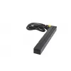 APC AP9565 Basic räkki-PDU-virranjakelulaite, 1U, yksivaiheinen, 16 A, 208/230 V, 3680 W, 12 C13-lähtöä, C20-tulo, 2,5 m johto, musta