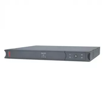 APC Smart-UPS SC 450VA 230V - 1U räkkikiinnitys/Tower, Line-Interactive, 0,45 kVA, 280 W, siniaalto, 151 V, 302 V