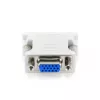 GEMBIRD sovitin DVI-A uros VGA 15-pin HD (3 riviä) naaras