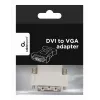 GEMBIRD sovitin DVI-A uros VGA 15-pin HD (3 riviä) naaras