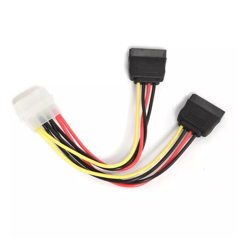 GEMBIRD virtakaapeli 15 cm 2x SATA / bulk-pakkaus (cc-sata-psy)