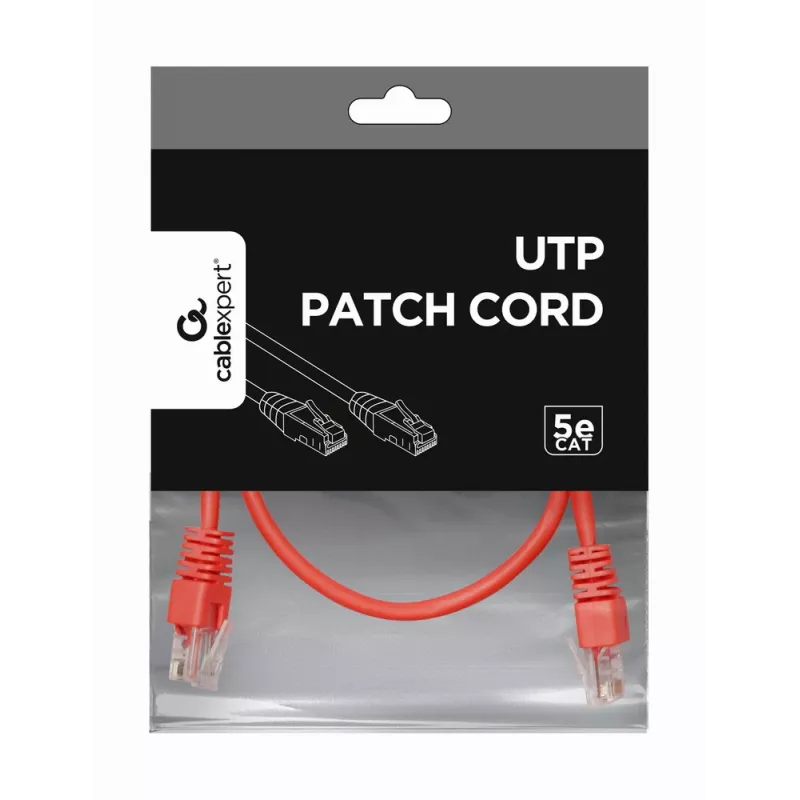 GEMBIRD patch-kaapeli - Cat 5e - UTP - 50cm - punainen