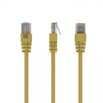 Verkkokaapeli Gembird PP12-0.5M/Y RJ-45 Cat5e 0,5 m keltainen