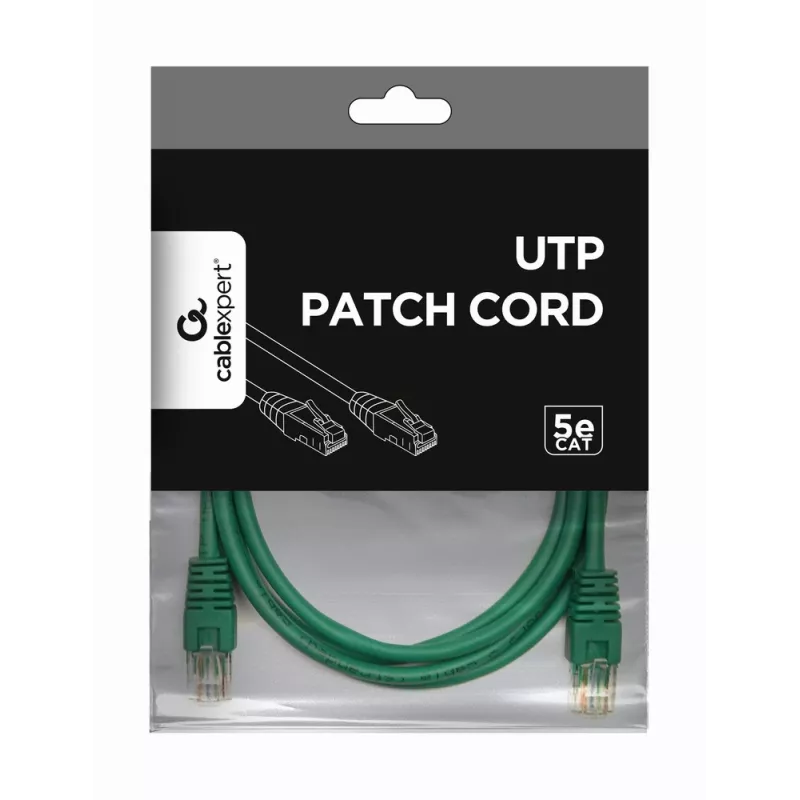 GEMBIRD patch-kaapeli – Cat 5e – UTP – 1 m – vihreä