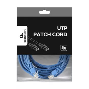 GEMBIRD verkkokaapeli - Cat 5e - UTP - 5 m - sininen