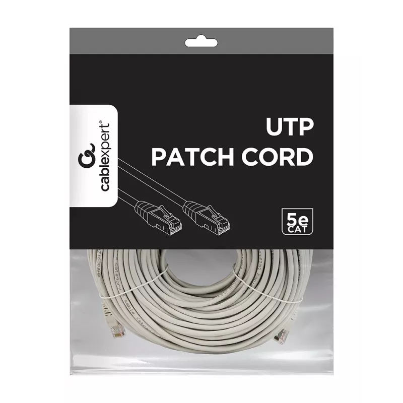 GEMBIRD verkkokaapeli – Cat 5e – UTP – 50 m – harmaa