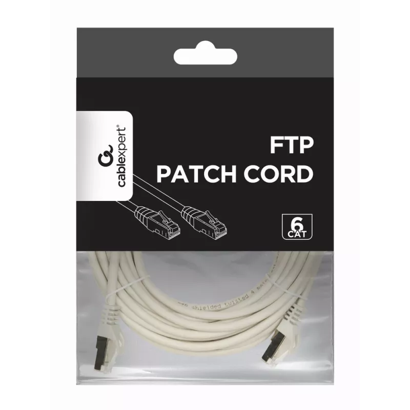 GEMBIRD verkkokaapeli - CAT6 - FTP - 7,5 m - harmaa