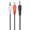 GEMBIRD 3,5 mm:n liitin RCA-kaapeliin 1,5 m