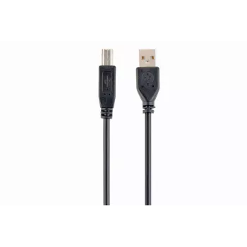 USB-kaapeli, Gembird 4,5 m USB 2.0 A/B uros, musta, uros/uros
