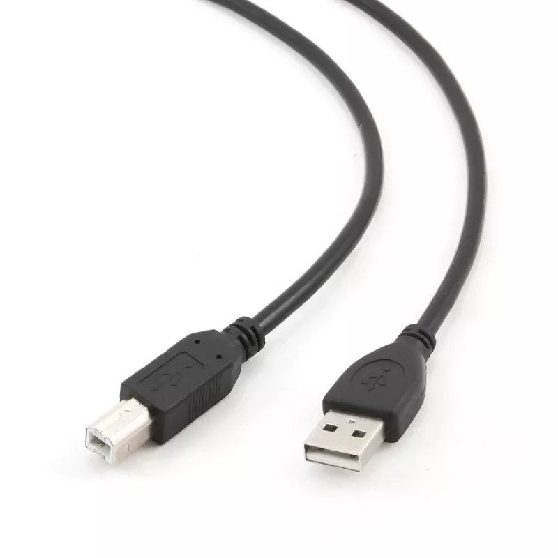 USB-kaapeli, Gembird 4,5 m USB 2.0 A/B uros, musta, uros/uros