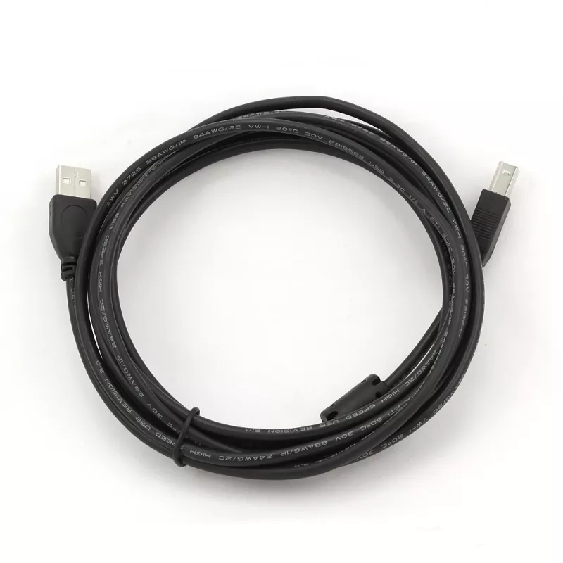 GEMBIRD premium-laatu USB A-uros B-urokseen, 3 m