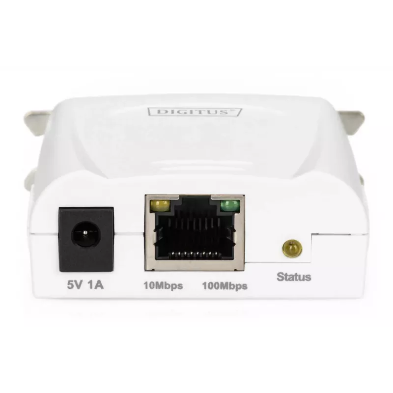 DIGITUS Fast Ethernet -tulostinpalvelin rinnakkainen (dn130011)