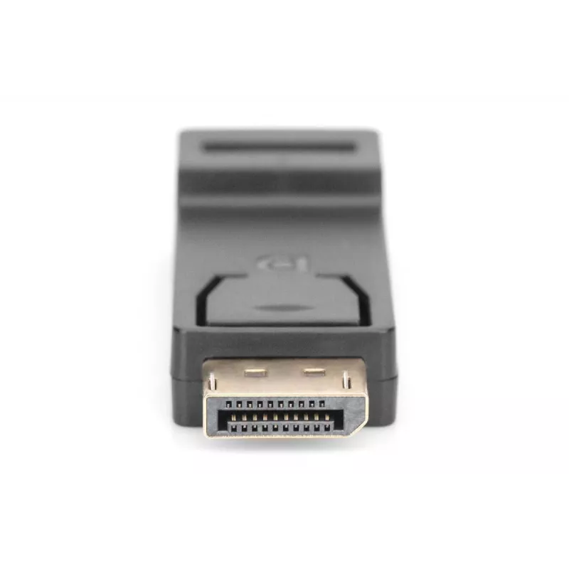 DIGITUS ASSMANN DisplayPort-adapteri, DP - HDMI tyyppi A M/B, lukituksella, CE musta