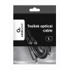 Toslink-äänikaapeli Gembird CC-OPT-1M musta 1 m