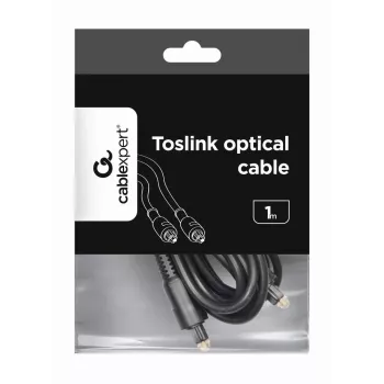 Toslink-äänikaapeli Gembird CC-OPT-1M musta 1 m