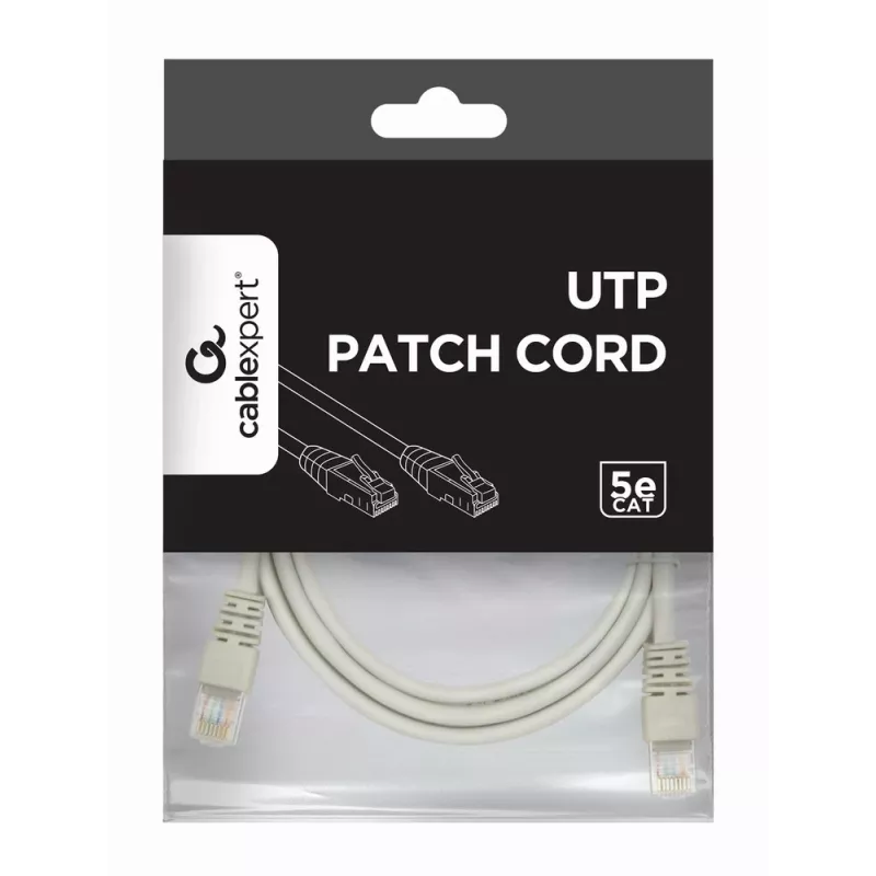 GEMBIRD patch-kaapeli - Cat 5e - UTP - 1,5 m - harmaa