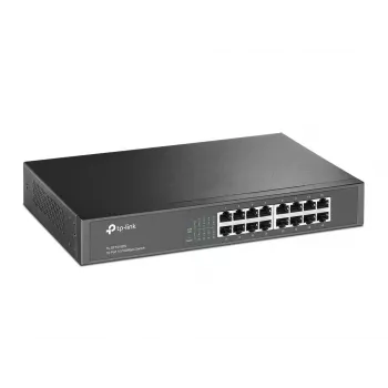 TP-Link TL-SF1016DS verkkokytkin hallitsematon Fast Ethernet (10/100) 1U musta