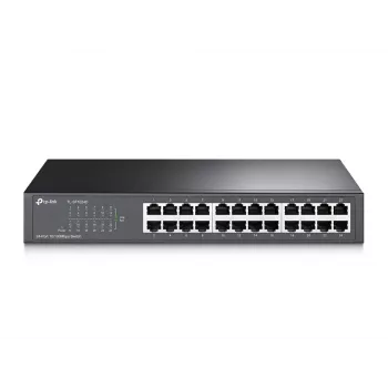TP-Link TL-SF1024D verkkokytkin hallitsematon Fast Ethernet (10/100) harmaa