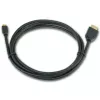 Gembird CC-HDMID-6 HDMI–Micro HDMI (Type D) -kaapeli, kullattu, 1,8 m, musta