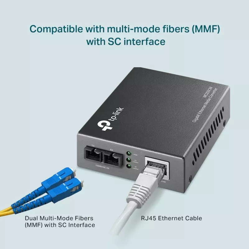 TP-Link Gigabit multimode-mediakonvertteri