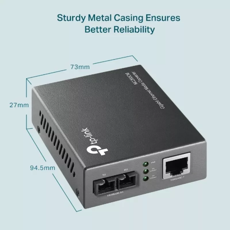 TP-Link Gigabit multimode-mediakonvertteri