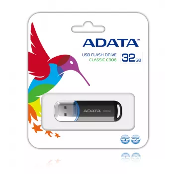 ADATA 32GB C906 USB-muistitikku USB Type-A 2.0 musta