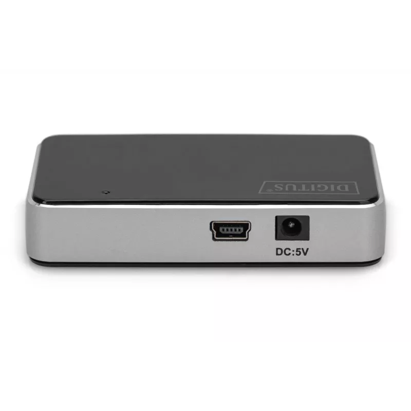 DIGITUS USB 2.0 -keskitin 4-porttinen (da-70220)