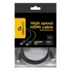 Gembird CC-HDMI4-0.5M HDMI 2.0 -kaapeli Ethernet-tuella, uros–uros, 4K, 0,5 m, musta, irtopakkaus
