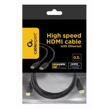 GEMBIRD HDMI v.1.4 uros-uros kaapeli 0,5m bulk-pakkaus