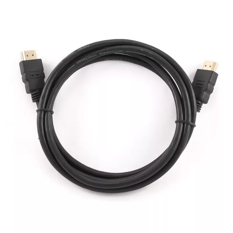 Gembird CC-HDMI4-0.5M HDMI 2.0 -kaapeli Ethernet-tuella, uros–uros, 4K, 0,5 m, musta, irtopakkaus