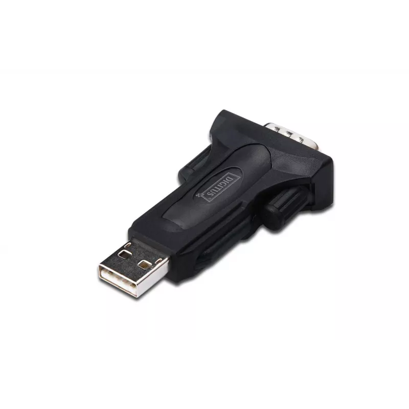 DIGITUS USB 2.0 -sarjaportti muunnin RS485 sis. USB-A-kaapeli 80 cm USB-A M / USB-A F