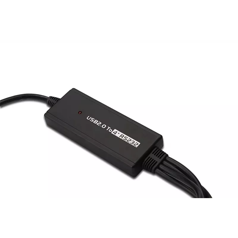 DIGITUS USB 2.0 4x Rs232 kaapeli 1.5m