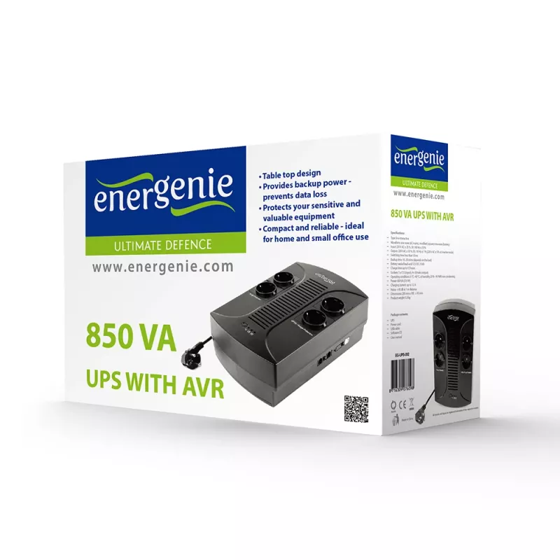 GEMBIRD UPS 850VA AVR-toiminnolla