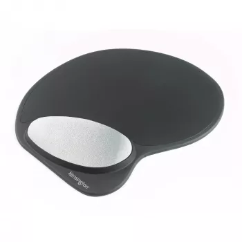 Hiirimatto Kensington Memory Gel hiirimatto integroidulla rannetuella – musta/harmaa