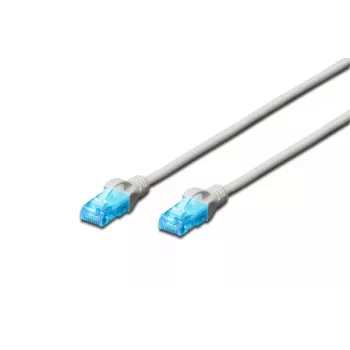 DIGITUS verkkokaapeli - Cat 5e - U-UTP - Snagless - 2 m - harmaa