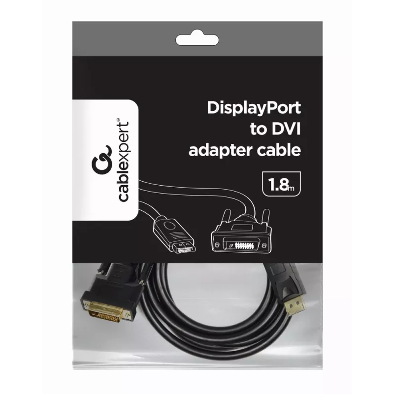 GEMBIRD DisplayPort - DVI -adapterikaapeli 2,0 m