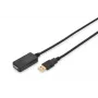 DIGITUS USB 2.0 -toistinjatkokaapeli 5 m