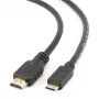 Gembird CC-HDMI4C-6 HDMI–Mini HDMI (Type C) -kaapeli Ethernetillä, 1,8 m, musta