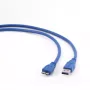 GEMBIRD USB-A 3.0 – Micro USB 3.0 -kaapeli 3.2 Gen — 0,5 m sininen