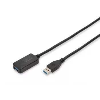 DIGITUS USB 3.0 -toistinkaapeli USB A uros / A naaras 5 m (da-73104)