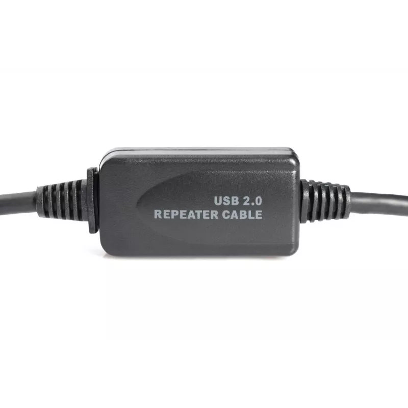 DIGITUS USB 2.0 -toistinkaapeli USB A uros / A naaras 20 m (DA-73102)